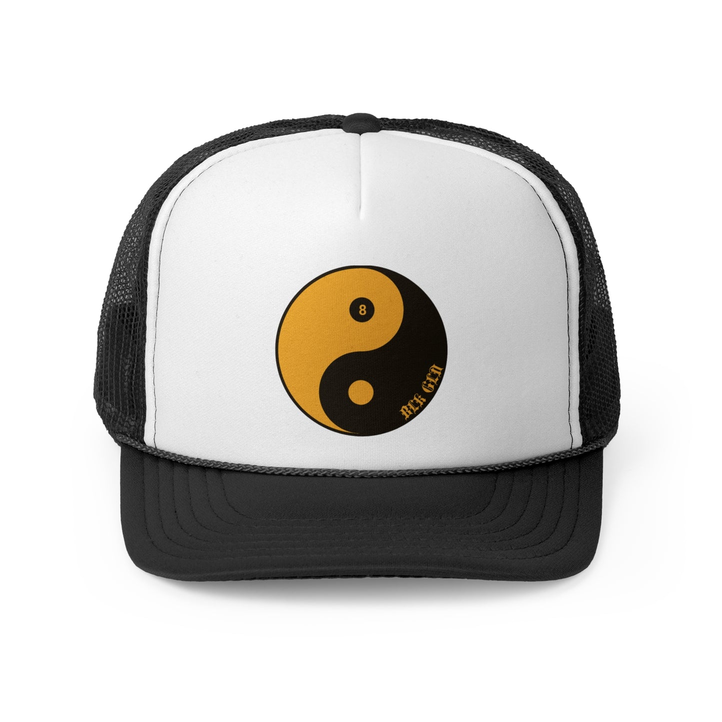 BLK GLD PEACE Trucker Caps