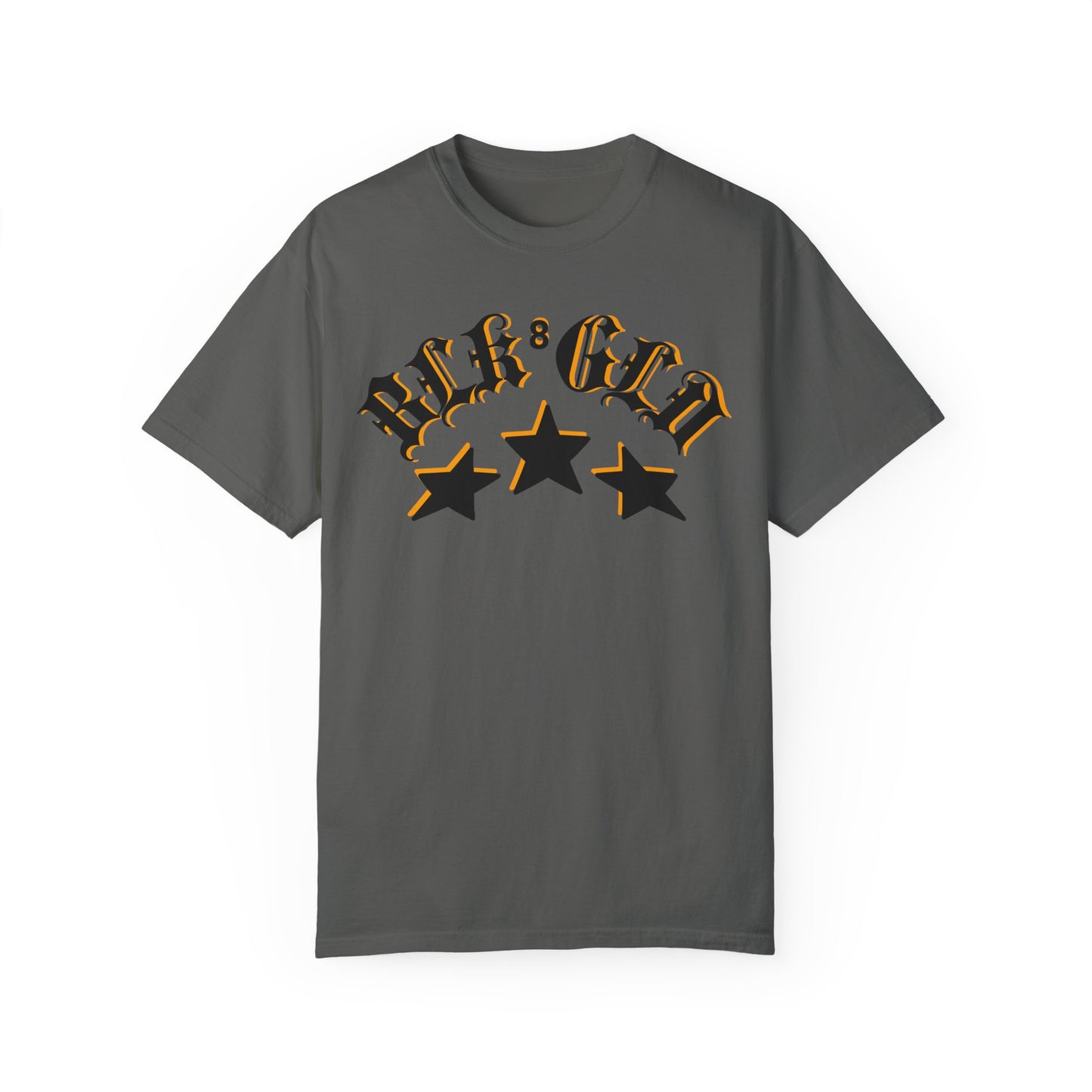 BLK GLD Unisex Garment-Dyed T-shirt