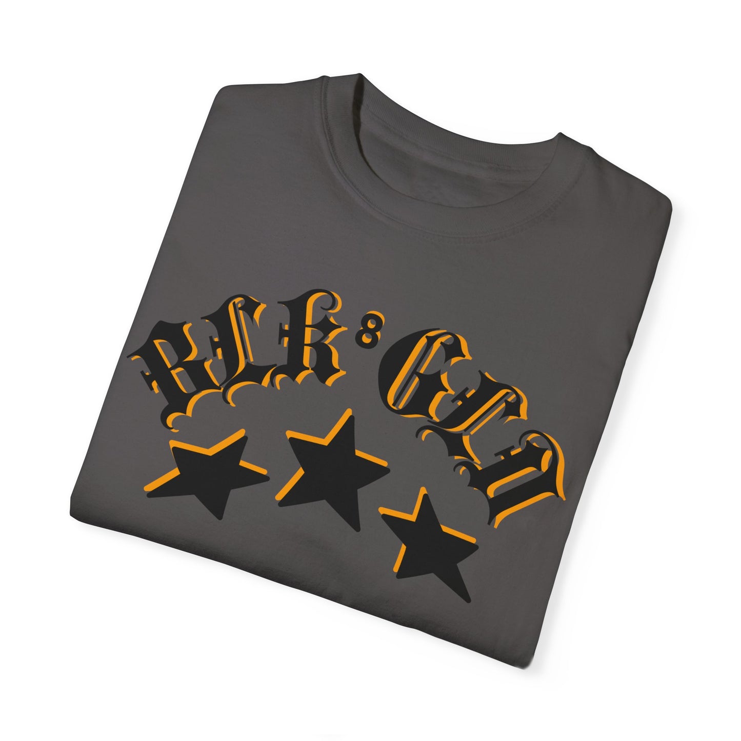 BLK GLD Unisex Garment-Dyed T-shirt