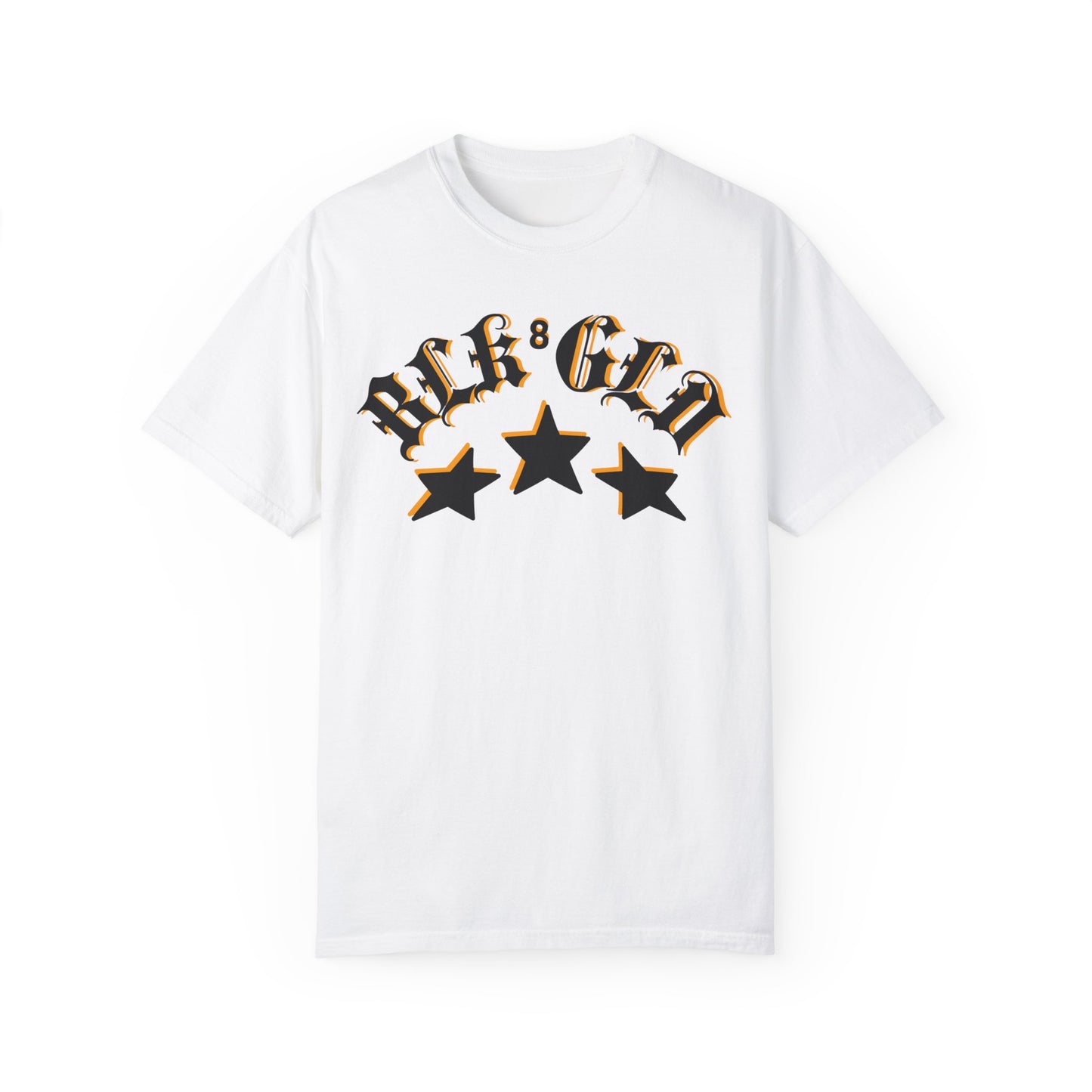 BLK GLD Unisex Garment-Dyed T-shirt