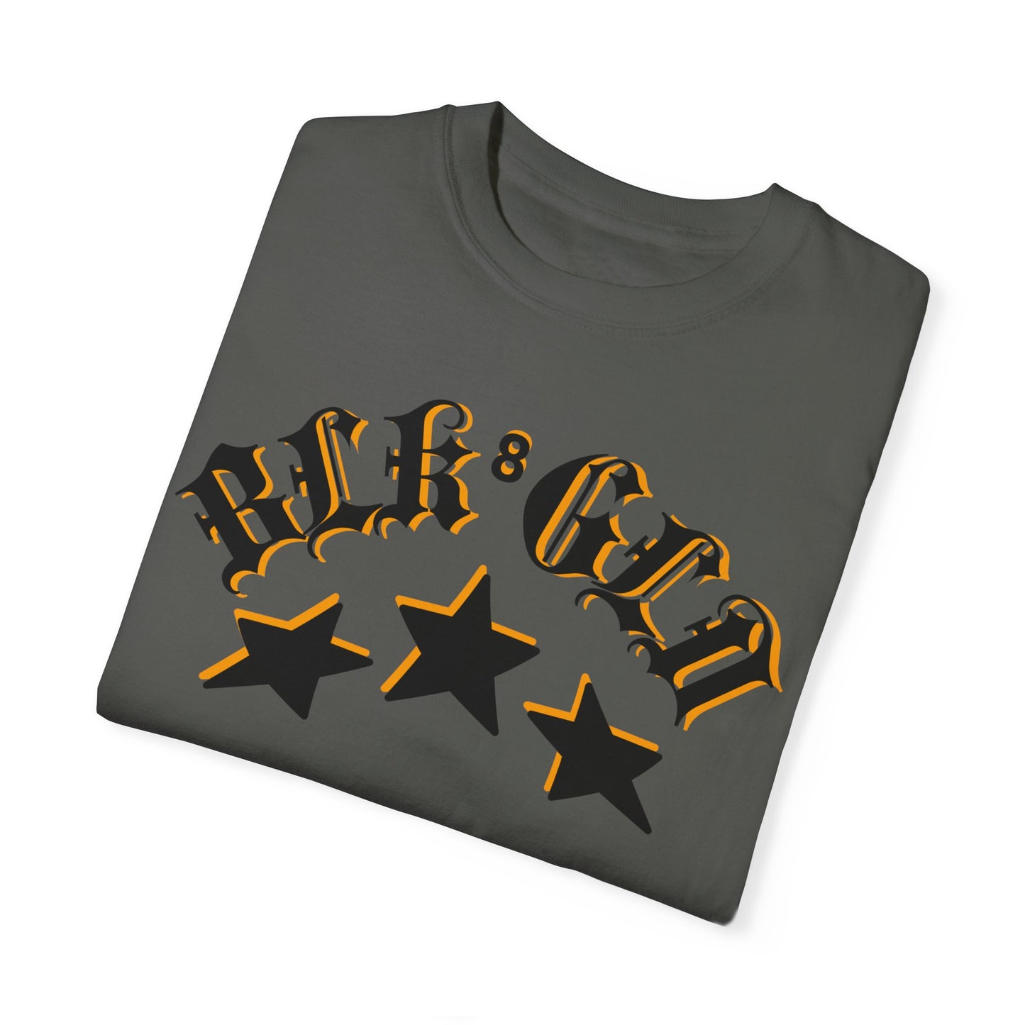 BLK GLD Unisex Garment-Dyed T-shirt