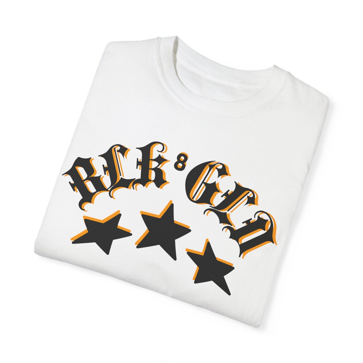 BLK GLD Unisex Garment-Dyed T-shirt