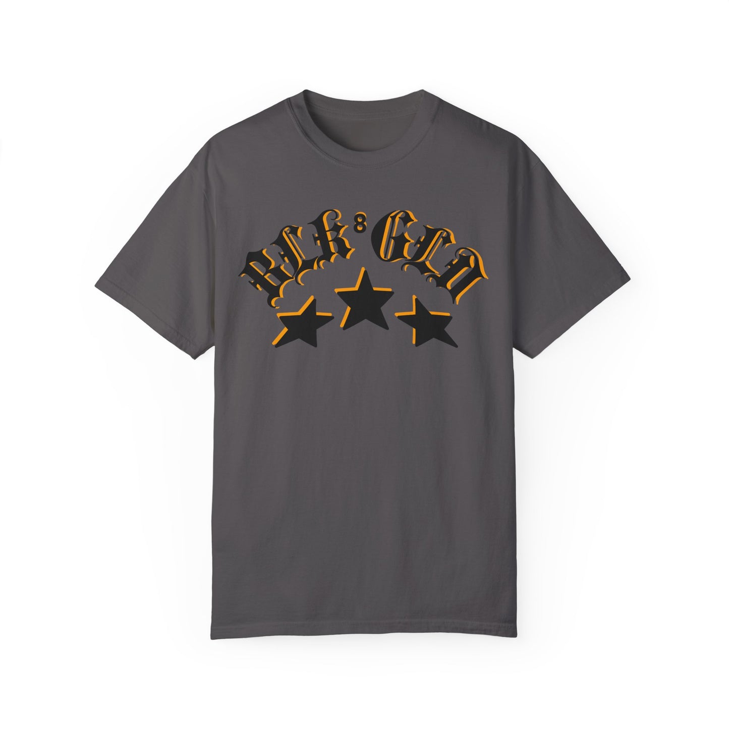 BLK GLD Unisex Garment-Dyed T-shirt
